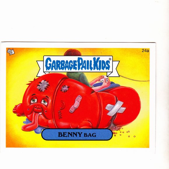 Benny Bag #24a - Garbage Pail Kids 2014 Trading Card - Picture 1 of 2